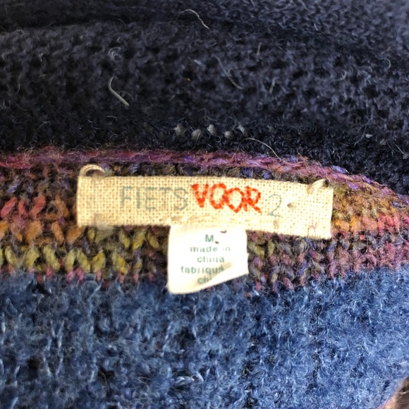Flash Sale 🔥 ANTHROPOLOGIE Fiets Voor 2 Sweater - Picture 6 of 6